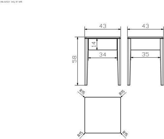 Produktbild Hasena Chilly (43 x 43 x 58 cm)