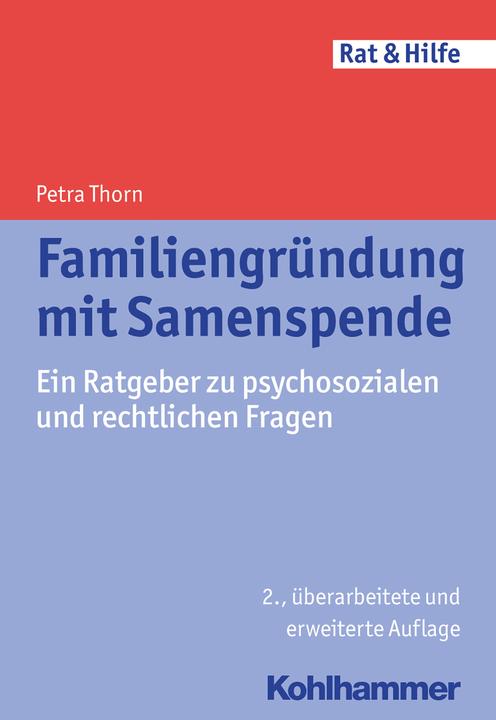 Produktbild Familiengründung mit Samenspende (Deutsch, Petra Thorn, 2014)