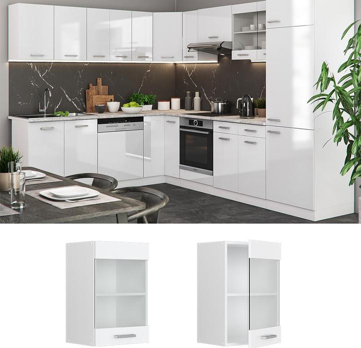 Produktbild Vicco Küchenglasschrank R-Line (40 x 31 x 60 cm)