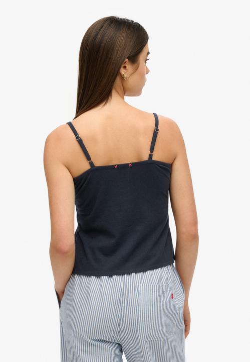 Actual product image Superdry Lace Button Through Cami Top (XL)