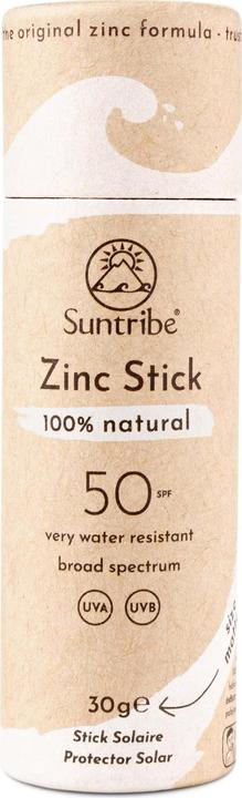 Produktbild Suntribe Zink Sun Stick (Sonnencreme Gesicht, Sonnenstick, SPF 30, 1 g)
