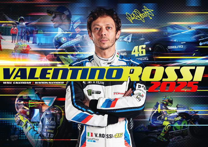 Actual product image Valentino Rossi Calendar 2025
