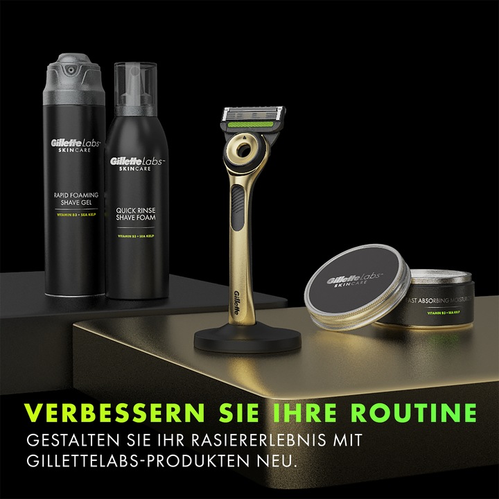 Actual product image Gillette Labs Champion Gold Edition