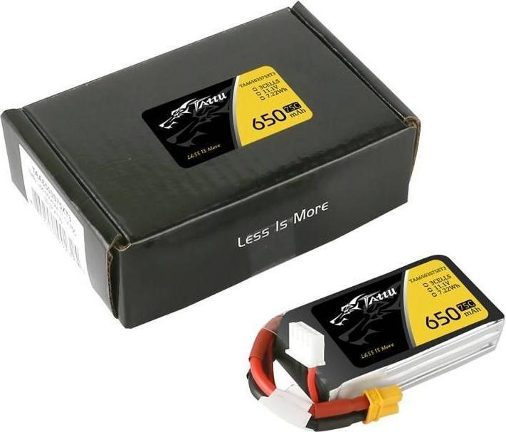 Produktbild Tattu RC-Akku LiPo 650 mAh 11.1 V 75C (11.10 V, 650 mAh)