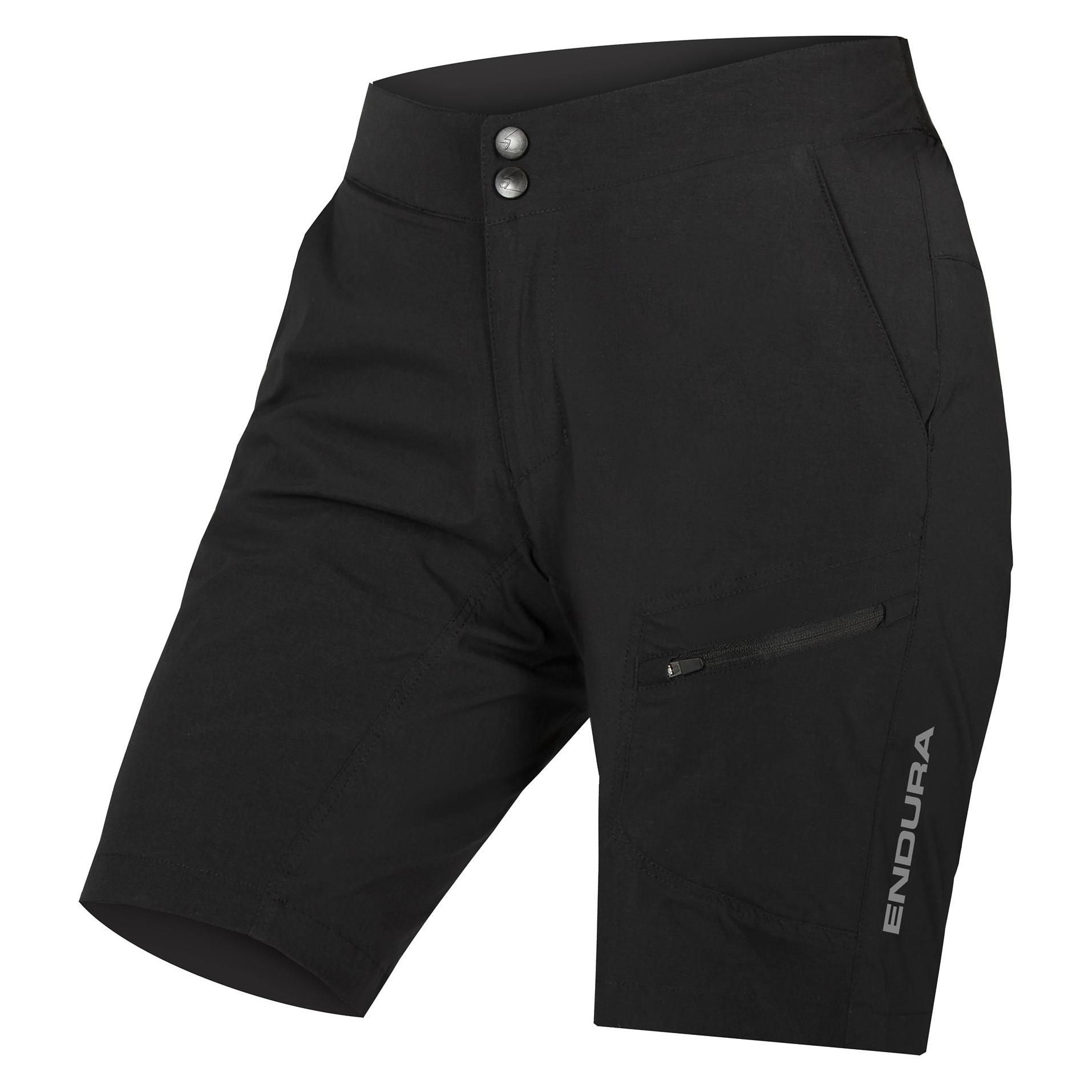 Endura, Vrouwen, Fietsbroek, Hummvee Lite Shorts met binnenbroek (XS), Zwart