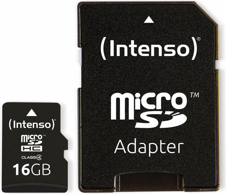 Produktbild Intenso MicroSDHC Card 16 GB 5er Pack (16 GB, microSDHC)