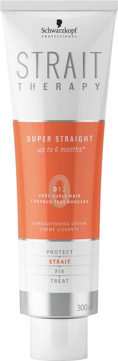 Schwarzkopf Professional Strait Therapy Glättungs-Crème (Haarcreme, 300 ml)