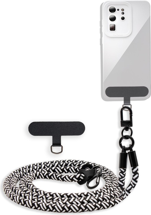 Actual product image Cadorabo Chain case for Nokia Lumia 640 necklace cover adjustable