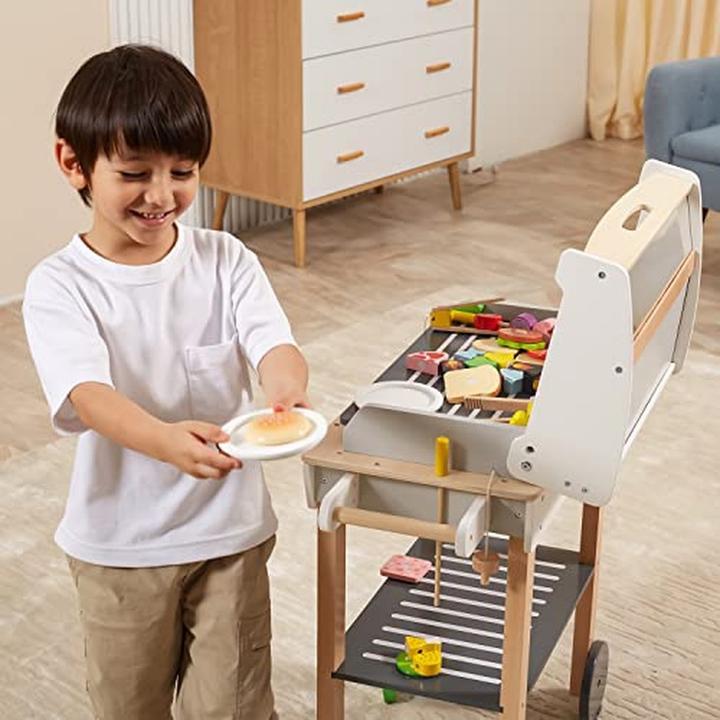 Immagine prodotto Viga Toys Set di barbecue giocattolo in legno