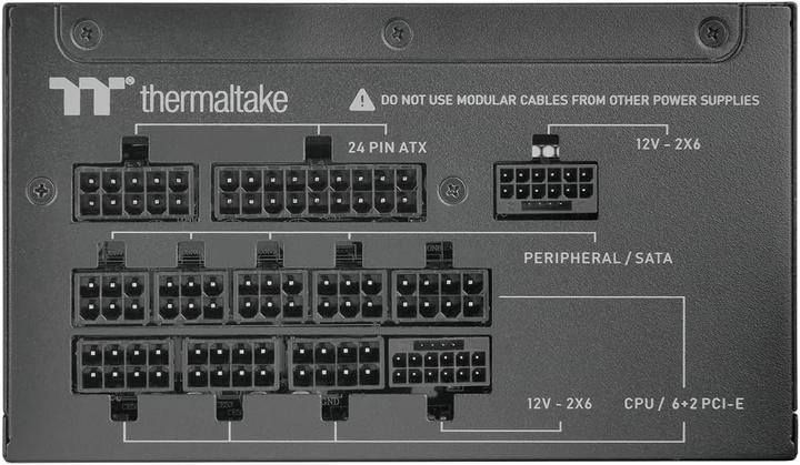 Produktbild Thermaltake Netzteil Toughpower GT 1200W ATX3.1/GEN5 80+G BK retail (1200 W)