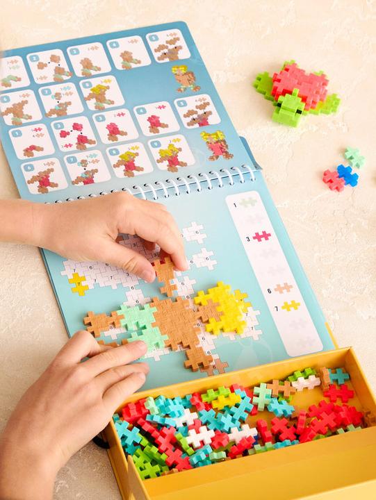 Actual product image Plus-Plus Creative building block puzzle beach