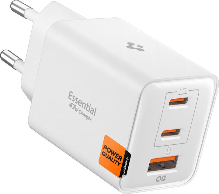 Spigen Essential 47W Wall Charger EE473EU, white (47 W)