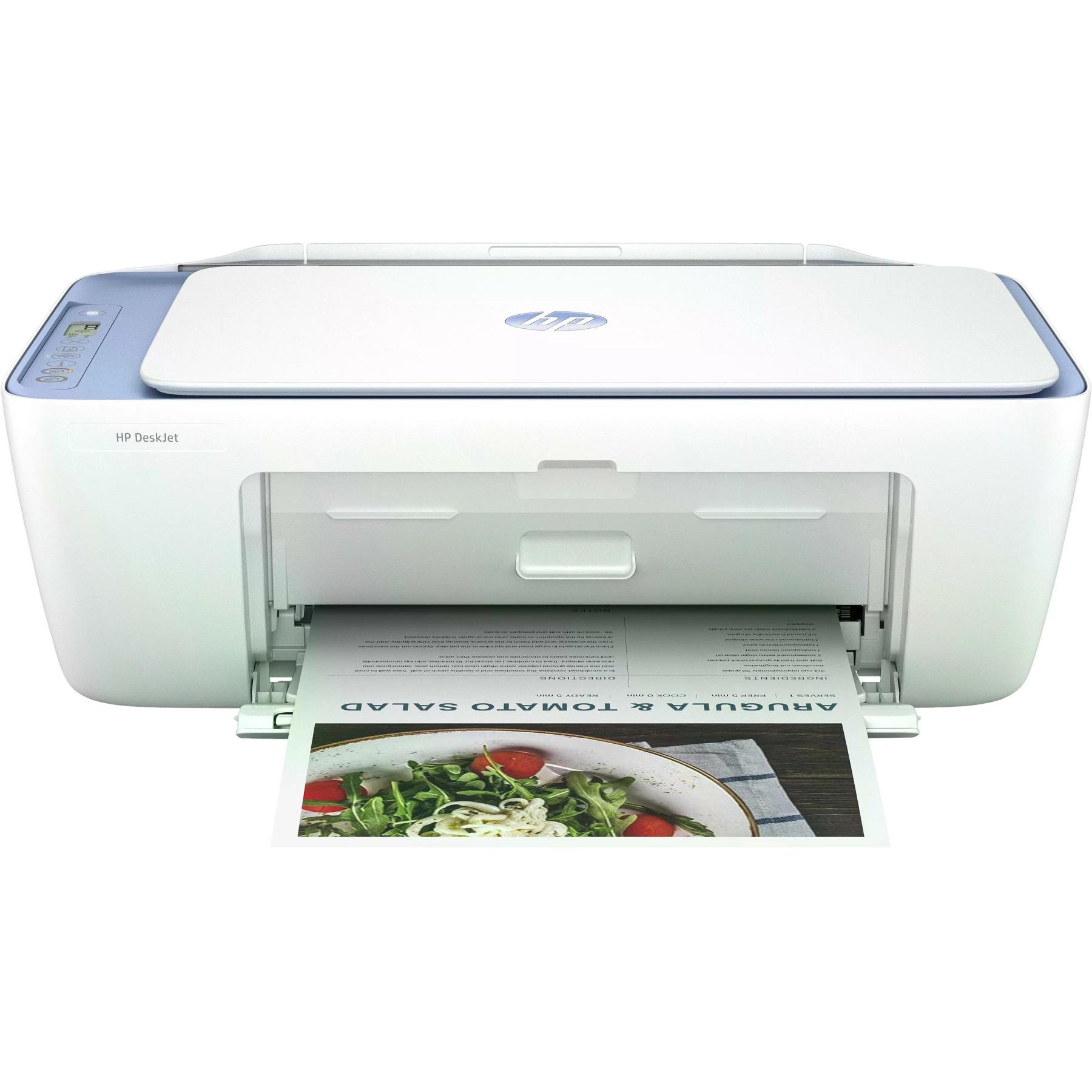 HP DeskJet 2822e (Tintenpatrone, Farbe), Drucker, Blau, Weiss