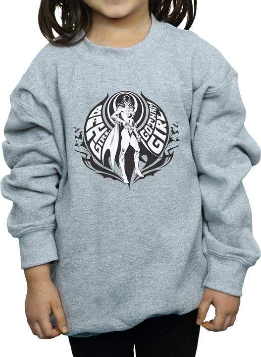 Actual product image Girls Batgirl Gotham Girl Sweatshirt (140, 146)