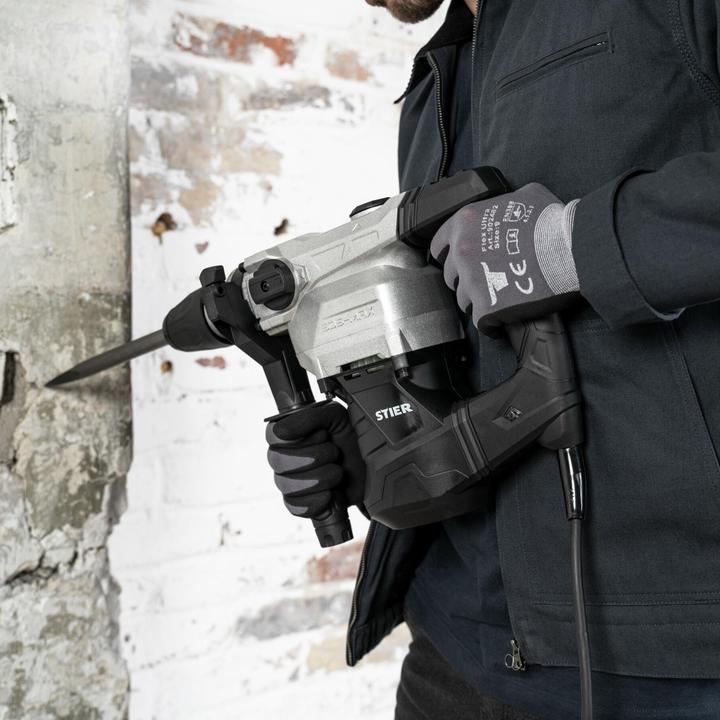 Productafbeelding Stier SHB-L-4100 boorhamer, 1500 W, 12 J, 4100 slagen/min, SDS-Max boorhouder