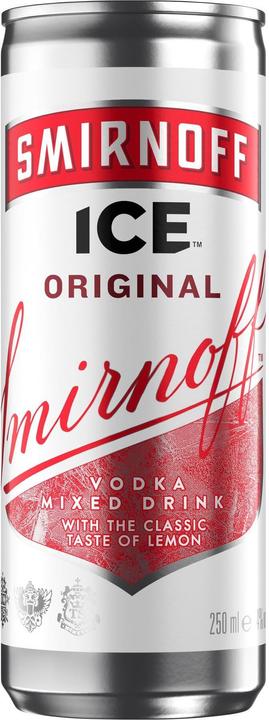 Actual product image Smirnoff Vodka Ice 4 x 0.25 l (4 x 250 ml)
