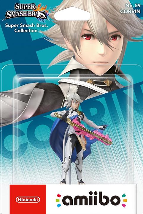 Actual product image Nintendo amiibo Smash Corrin #59 (3DS XL, 3DS, Wii U, Switch, Switch 2)