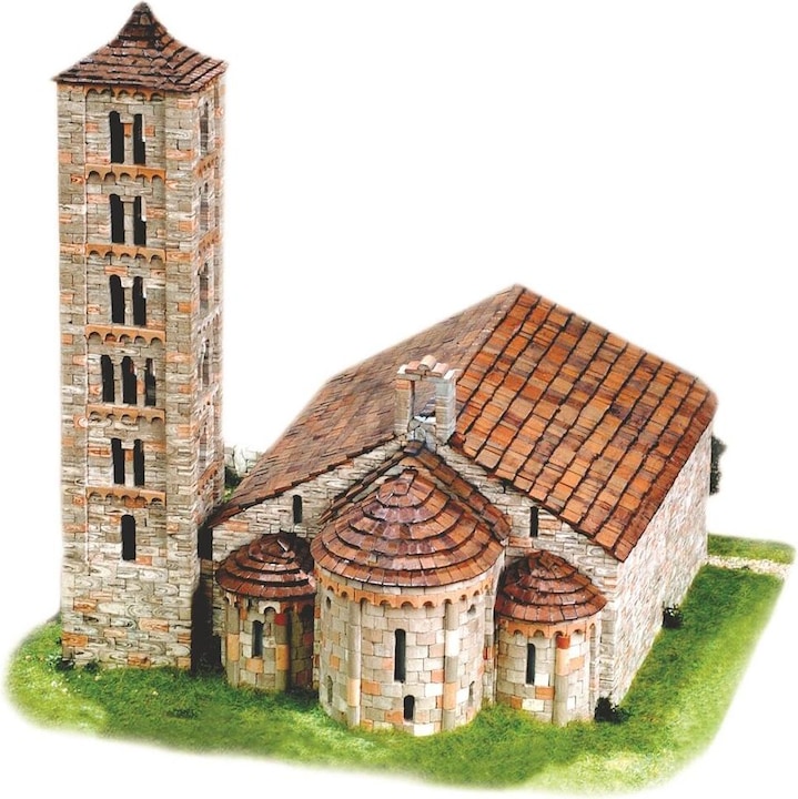 Produktbild Block Cuit. 3D Keramik-Modelbausatz -Kirche San Climent de Taüll (33 x 32 x 39 cm)