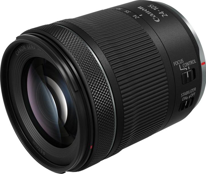 Productafbeelding Canon EOS R Kit + RF 4-7,1/24-105 IS STM (24 - 105 mm, 30.30 Mpx, Volledig formaat)
