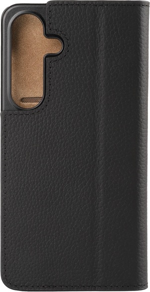 Produktbild Mike Galeli Book-Cover Echtleder Marc black (Samsung Galaxy S25)