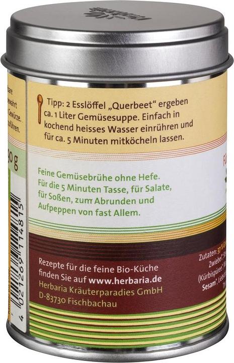 Image du produit Herbaria Querbeet mélange d'épices (90 g)