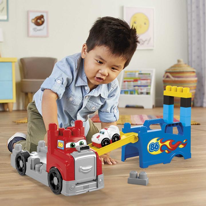 Actual product image Mega Bloks Storytelling - Build & Race Rig