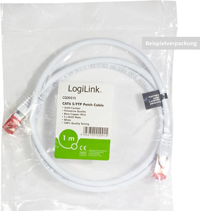 Actual product image LogiLink Network cable (S/FTP, CAT6, 50 m)