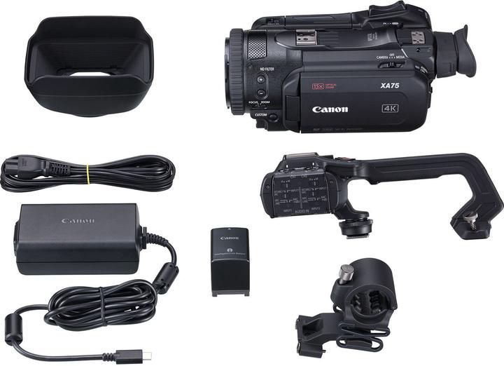 Actual product image Canon XA-75 (13.40 Mpx, 25p, 15 x)