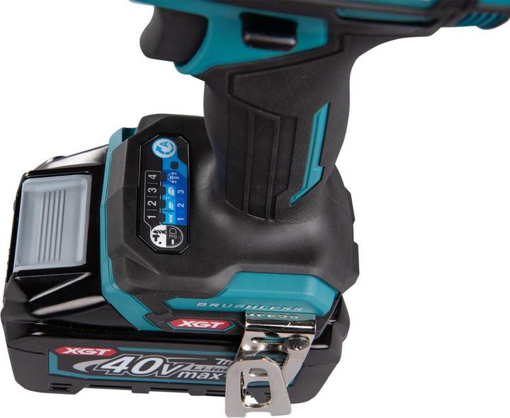 Image du produit Makita Visseuse à choc sans fil TD002GD202 | 40 V, 2x 2,5 AhBatterie, chargeur en coffret
