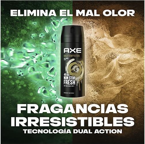 Produktbild AXE Bs Gold Tempt Dark Deodorant 150ml (Spray, 150 ml)