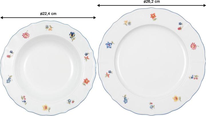 Actual product image Seltmann Tafelservice Sonate Nostalgie (12 pcs.)