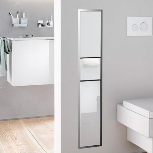 Produktbild Emco WC-Modul ASIS 150 Unterputz, 964x168mm chrom/optiwhite