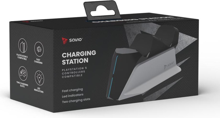 Actual product image Savio DELL Dock with two charging functions - HD22Q (PS5)