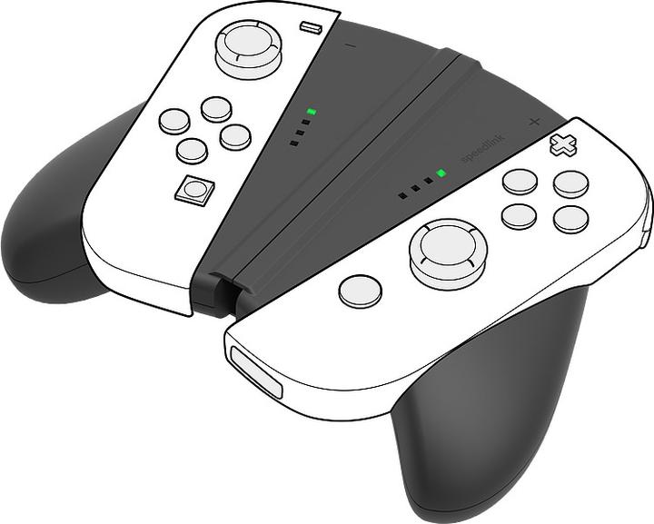Produktbild Speedlink V-GRIP 2in1 Handle JoyCons (Switch)