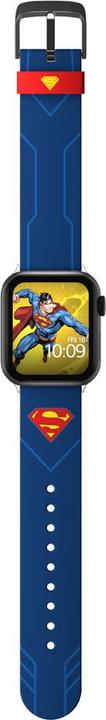 Image du produit Moby Fox Bracelet DC Smartwatch Logo Superman (22 mm, Acier inoxydable, Silicone)