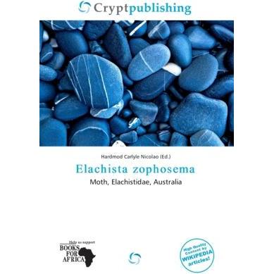 Elachista zophosema, Fachbücher