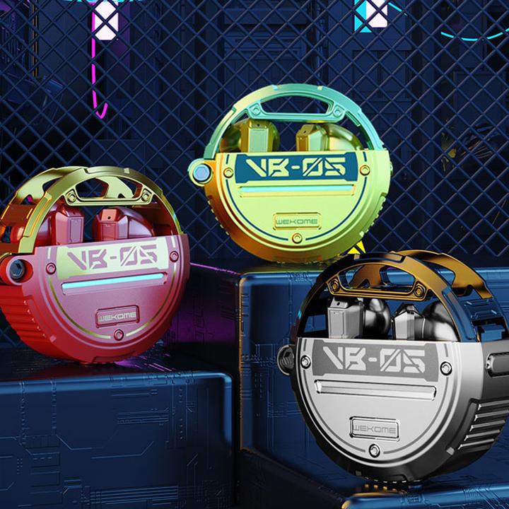 Immagine prodotto Wekome Cuffie senza fili Bluetooth V5.3 TWS Rosso (4.50 h, Senza fili)