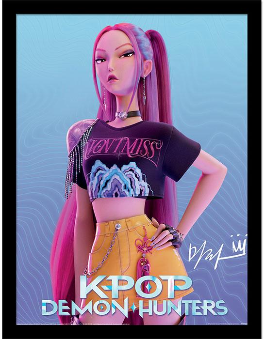 Produktbild Pyramid Quadro KPop Demon Hunters Collector Print Mira