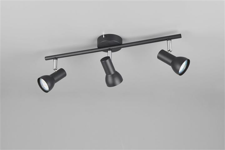 Image du produit Reality Spotlight Cantar 3-Lt Gu10 Black (GU10)