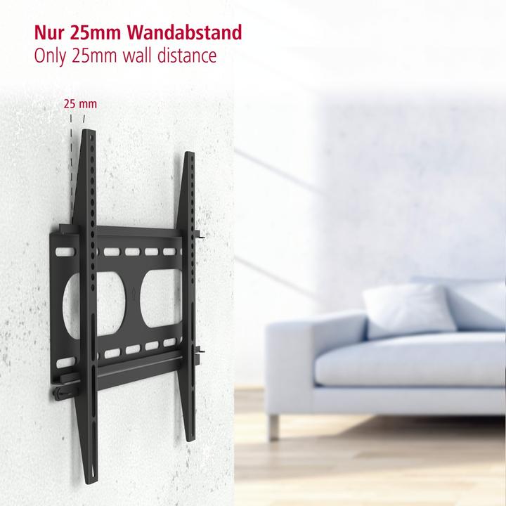 Produktbild Hama TV-Wandhalterung FIX Ultraslim (Wand, 56", 50 kg)