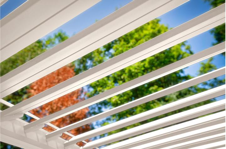 Produktbild Creative Living Alu-Pergola, Weiss, 300 x 300 x 250 cm (300 cm, 300 cm)