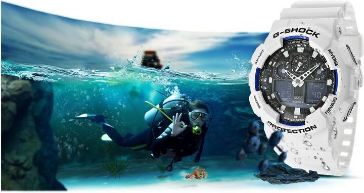 Produktbild Casio Ga-100b-7aer (Chronograph, Gangreserveanzeige, 51 mm)