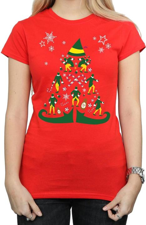 Produktbild Elf Christmas Tree TShirt (S)