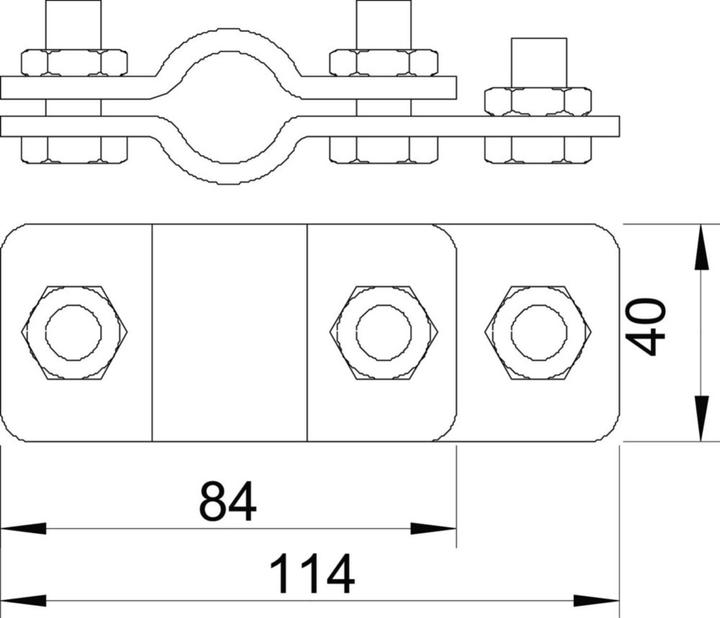 Actual product image OBO Bettermann 2730 20 FT 5001404 Mounting accessories