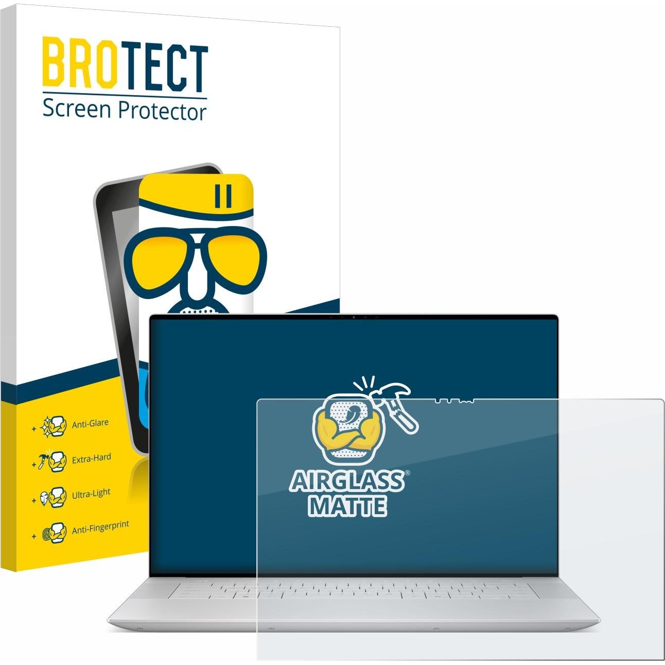 BROTECT Schutzglas Schutzfolie Glas Folie Displayschutz matt (9640"), Notebook Schutzfolie
