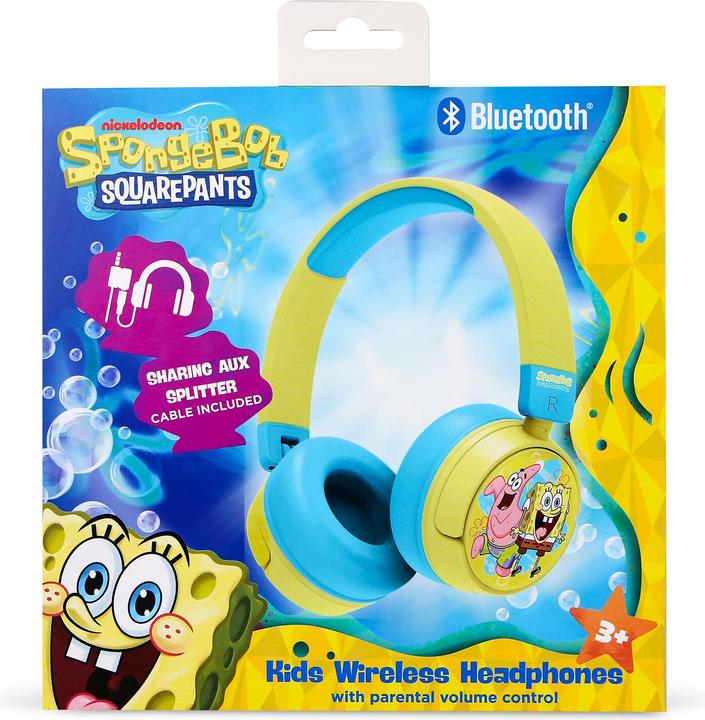 Produktbild OTL Sponge Bob - junior bluetooth koptelefoon