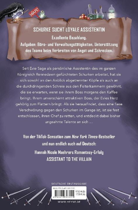 Produktbild Assistant to the Villain (Deutsch, Hannah Nicole Maehrer, 2024)