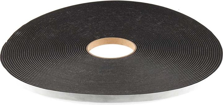 Produktbild RS PRO PVC Schaumstoff Klebeband, Schwarz, Stärke 3mm, 12mm x 30m (12 mm)