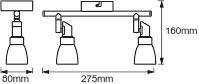 Produktbild Ledvance Led Spot (400 lm, G9)