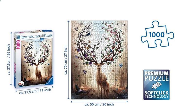 Produktbild Ravensburger Magischer Hirsch (1000 Teile)
